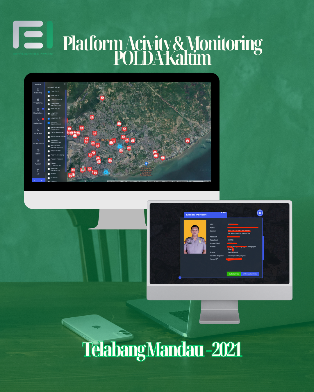 Platform Acivity & Monitoring POLDA Kaltim